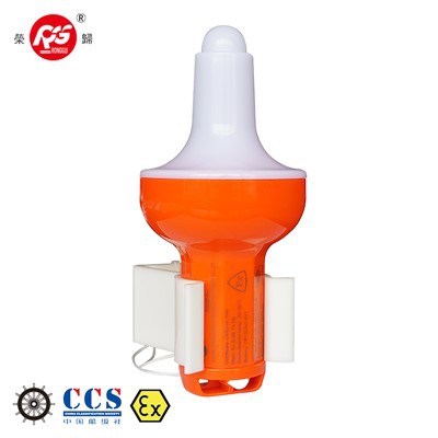 Luce autoaccendente per salvagente antideflagrante